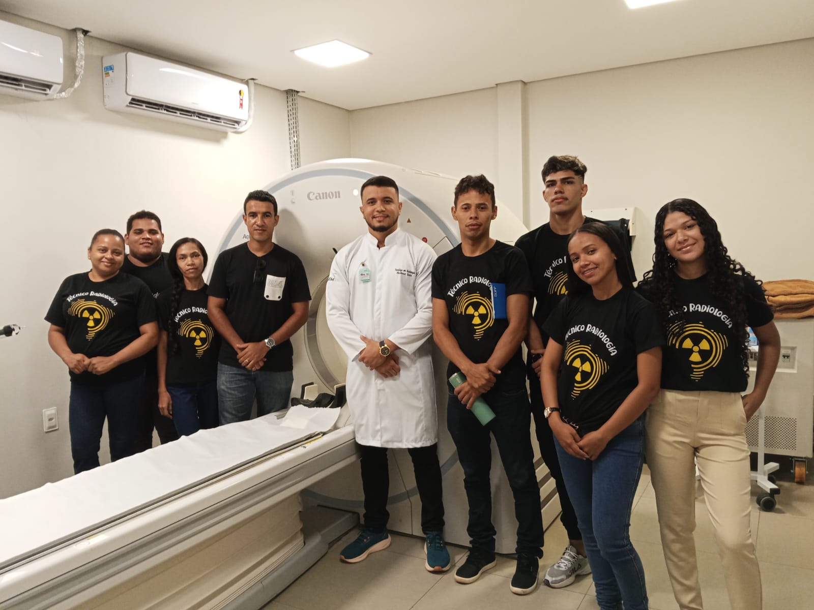 Visita Técnica dos Alunos de Radiologia à Clínica RAD Imagem