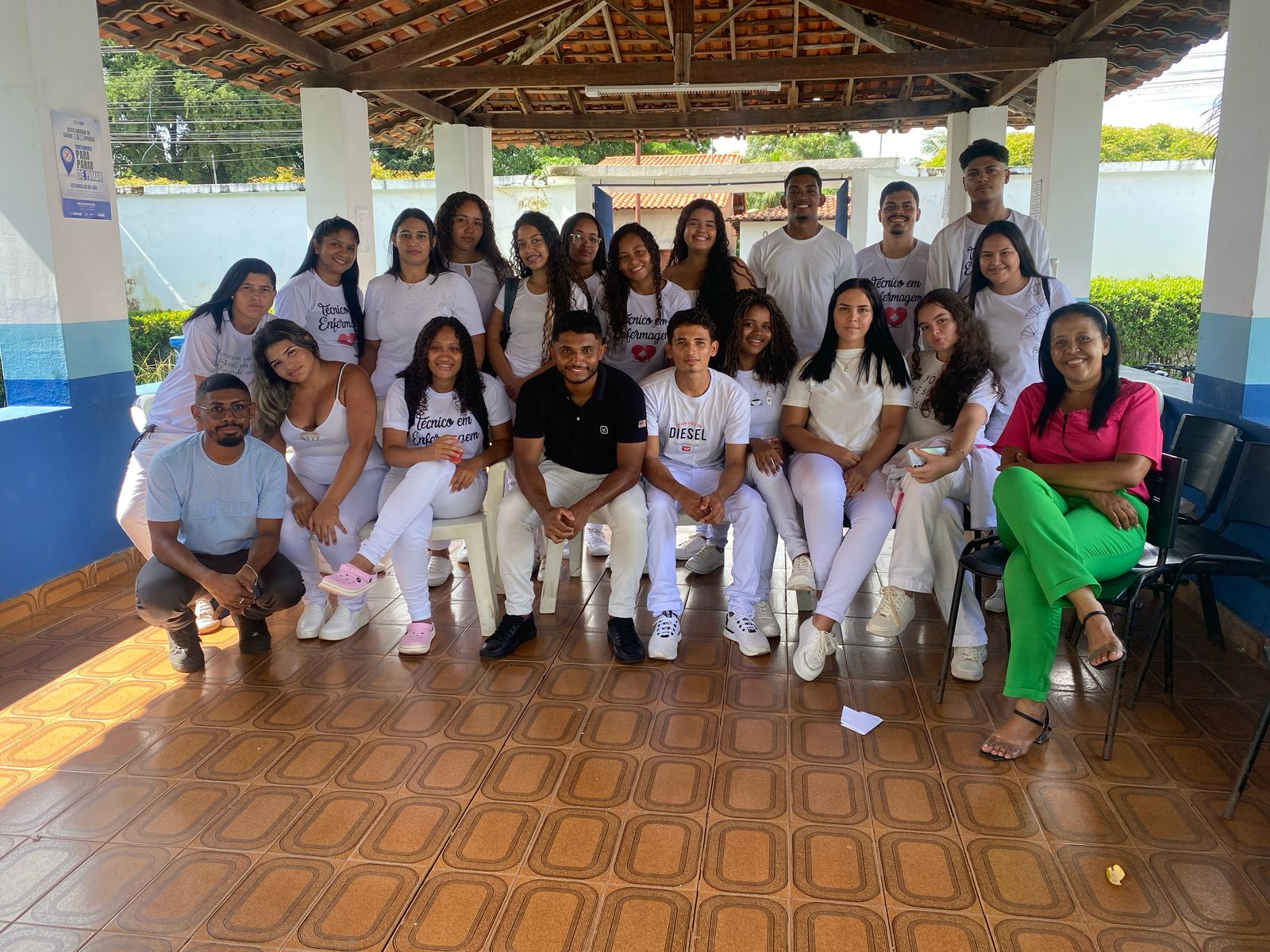 Alunos de Enfermagem da SEVEN promovem Saúde na Terceira Idade na UBS Rita de Queiroz