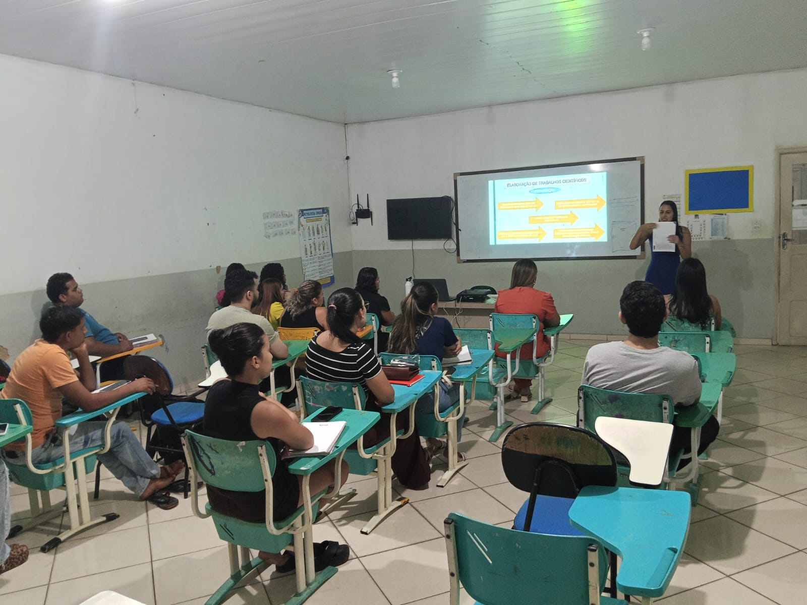 Aula Inaugural do Curso de Metodologia Científica na Faculdade SEVEN!